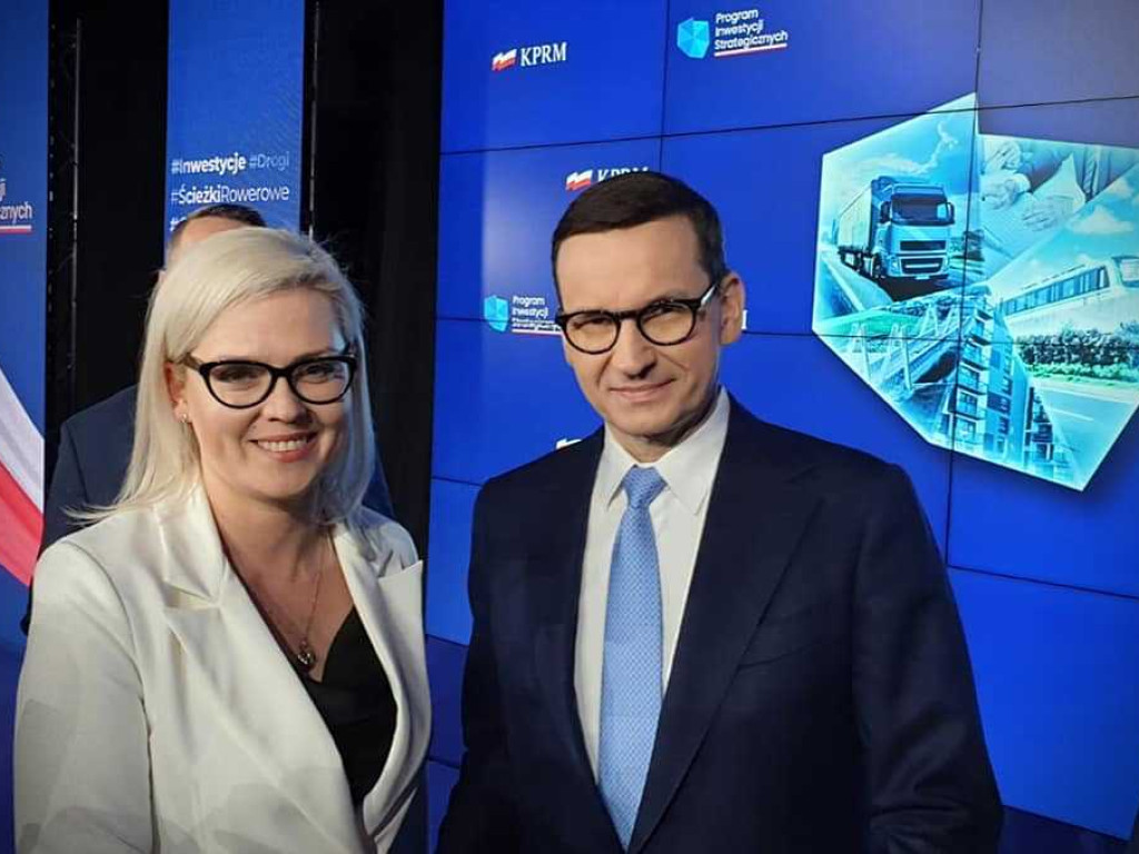 10,5 mln dla Hrubieszowa i Odznaka Honorowa dla burmistrz Marty Majewskiej [ZDJĘCIA]