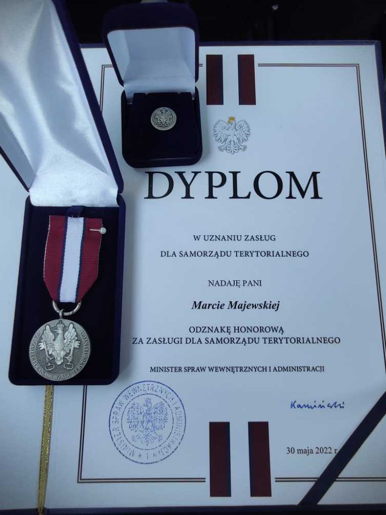 10,5 mln dla Hrubieszowa i Odznaka Honorowa dla burmistrz Marty Majewskiej [ZDJĘCIA]