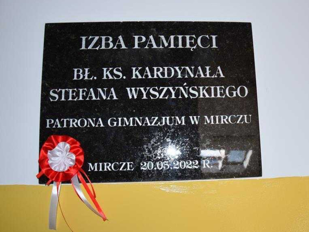 Otwarcie izby pamięci w Szkole Podstawowej w Mirczu [ZDJĘCIA]