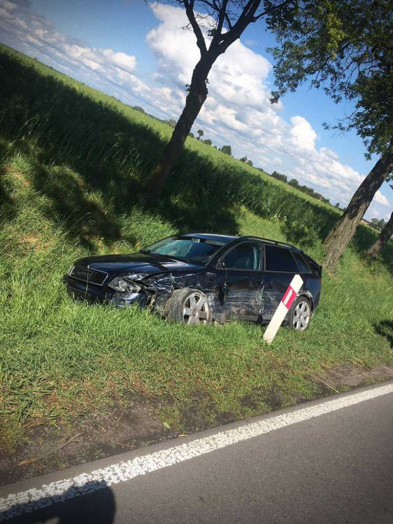 Wypadek w Alojzowie [ZDJĘCIA]