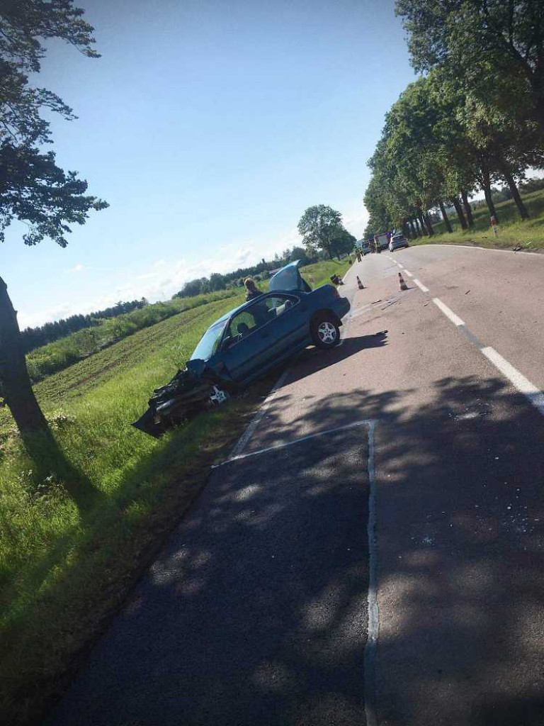 Wypadek w Alojzowie [ZDJĘCIA]