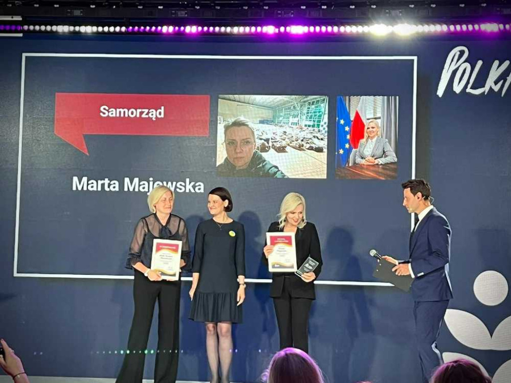 Hrubieszów: Burmistrz Marta Majewska laureatką konkursu Polka XXI [ZDJĘCIA]