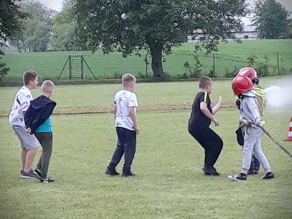 Dzień Dziecka z hrubieszowskimi strażakami [ZDJĘCIA]