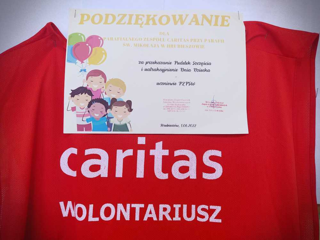 Hrubieszów: Dzień Dziecka z Caritas [ZDJĘCIA]