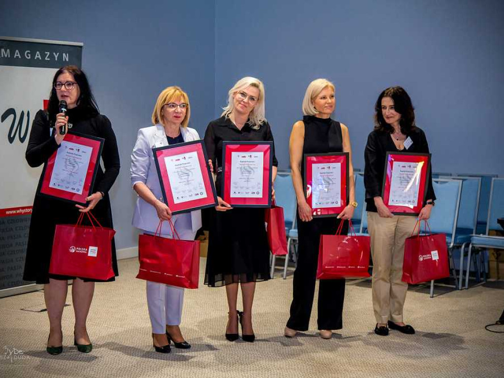 Hrubieszów: Kobieta Charyzmatyczna - Kobieta Społeczna. Kolejny tytuł dla burmistrz Marty Majewskiej [ZDJĘCIA]