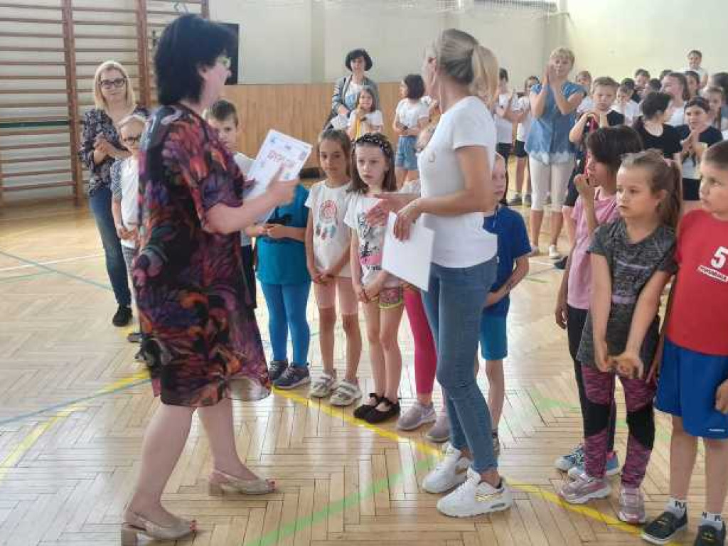 Dzień Dziecka na sportowo w hrubieszowskiej Trójce [ZDJĘCIA]