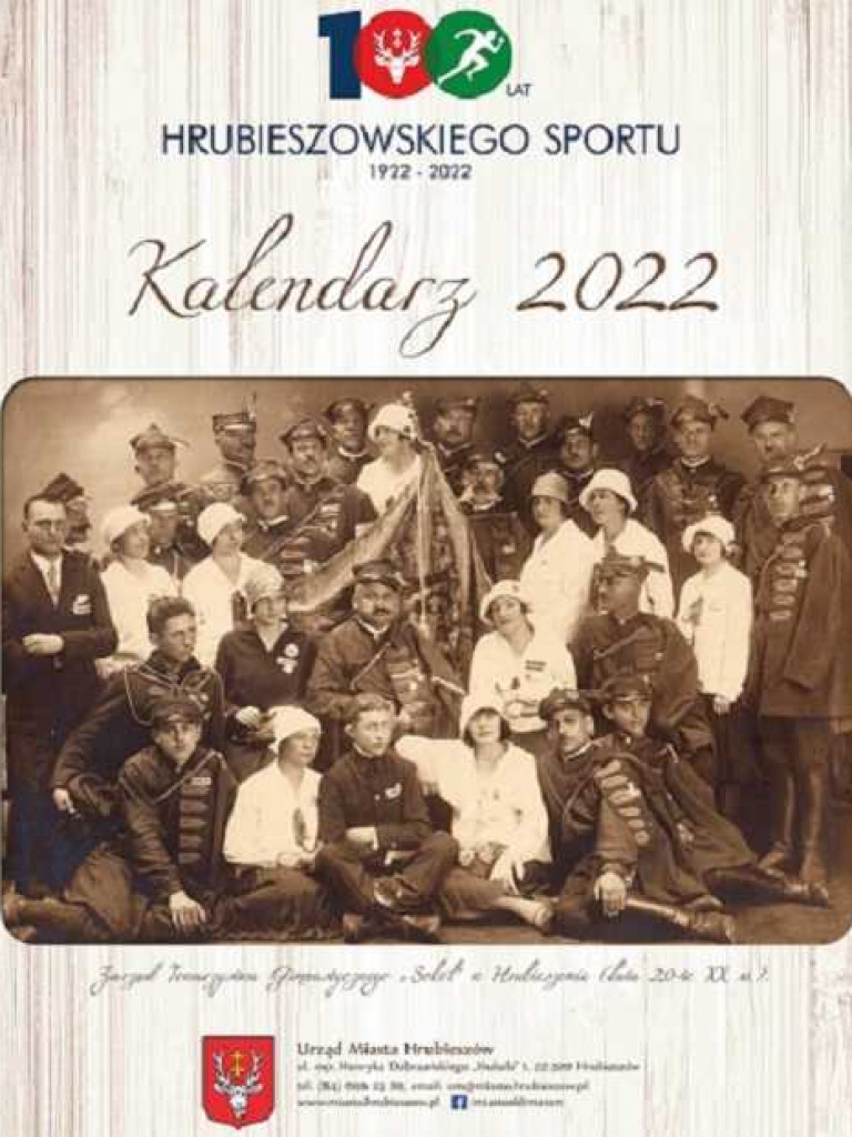 100 lat hrubieszowskiego sportu - Kalendarz sportowy - Czerwiec 2022