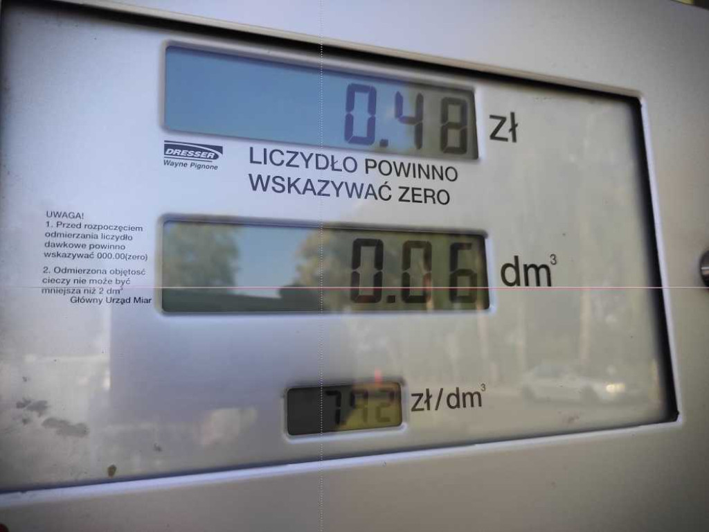 Hrubieszów: Protest przeciwko wysokim cenom paliw [ZDJĘCIA]