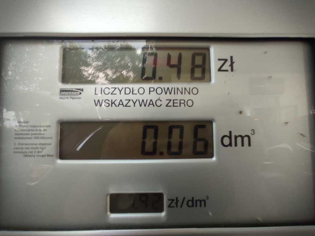 Hrubieszów: Protest przeciwko wysokim cenom paliw [ZDJĘCIA]