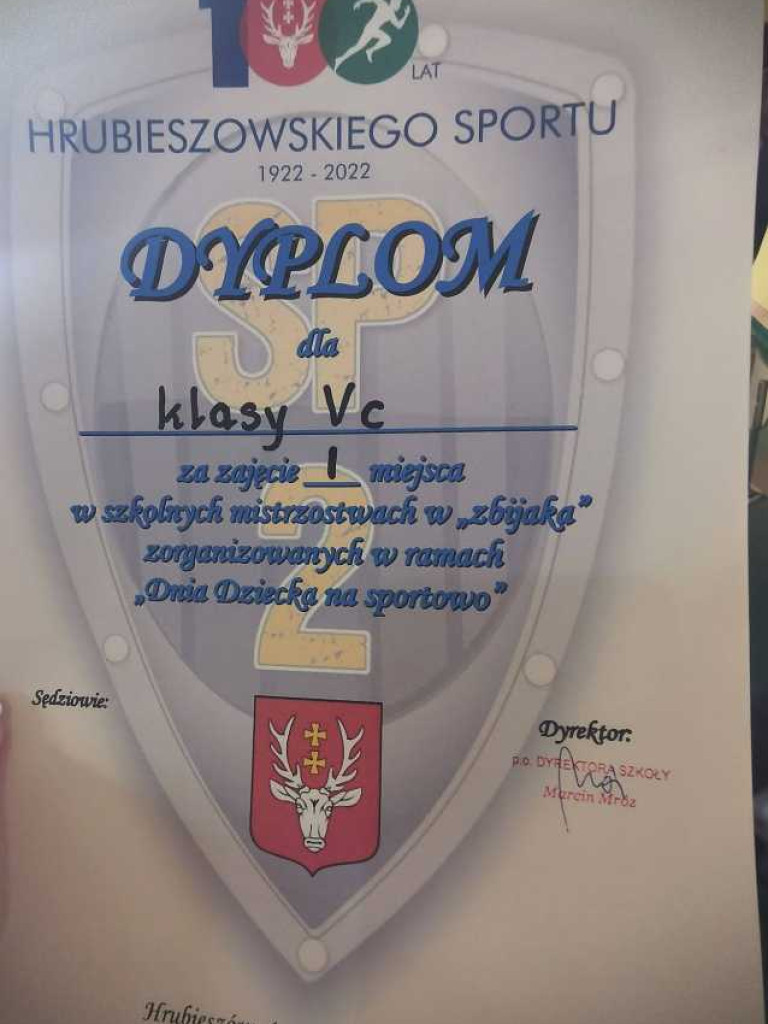 Hrubieszów: Dzień Dziecka na sportowo w Dwójce [ZDJĘCIA]