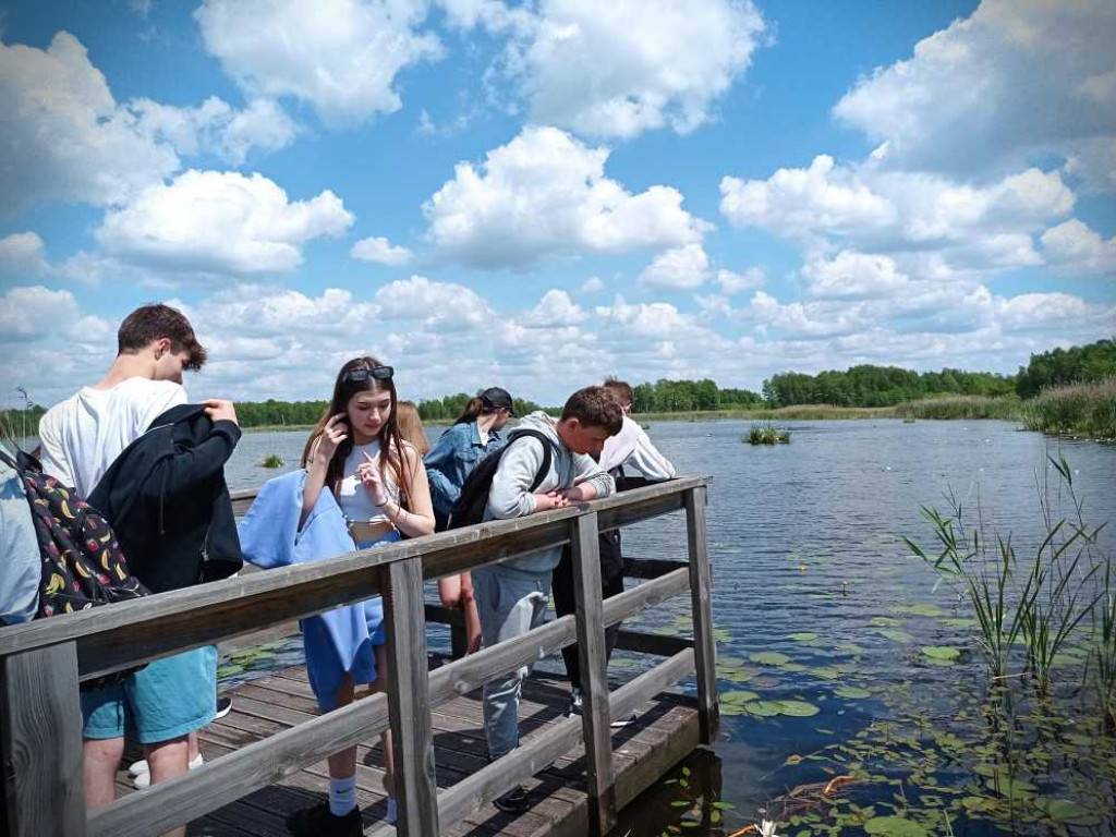 Hrubieszów: Uczniowie ze Staszica w Poleskim Parku Narodowym [ZDJĘCIA]