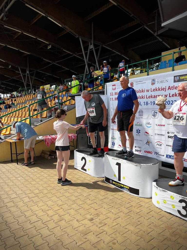 Dwa srebra podczas Lekkoatletycznych Mistrzostw Polski Masters [ZDJĘCIA]