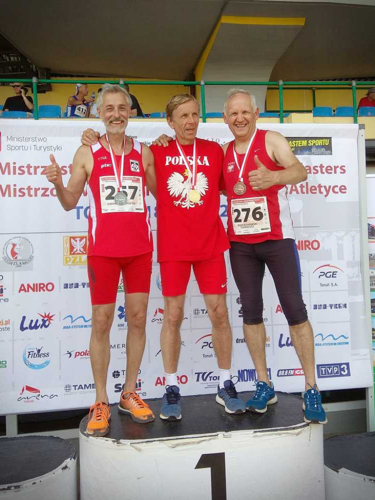 Dwa srebra podczas Lekkoatletycznych Mistrzostw Polski Masters [ZDJĘCIA]