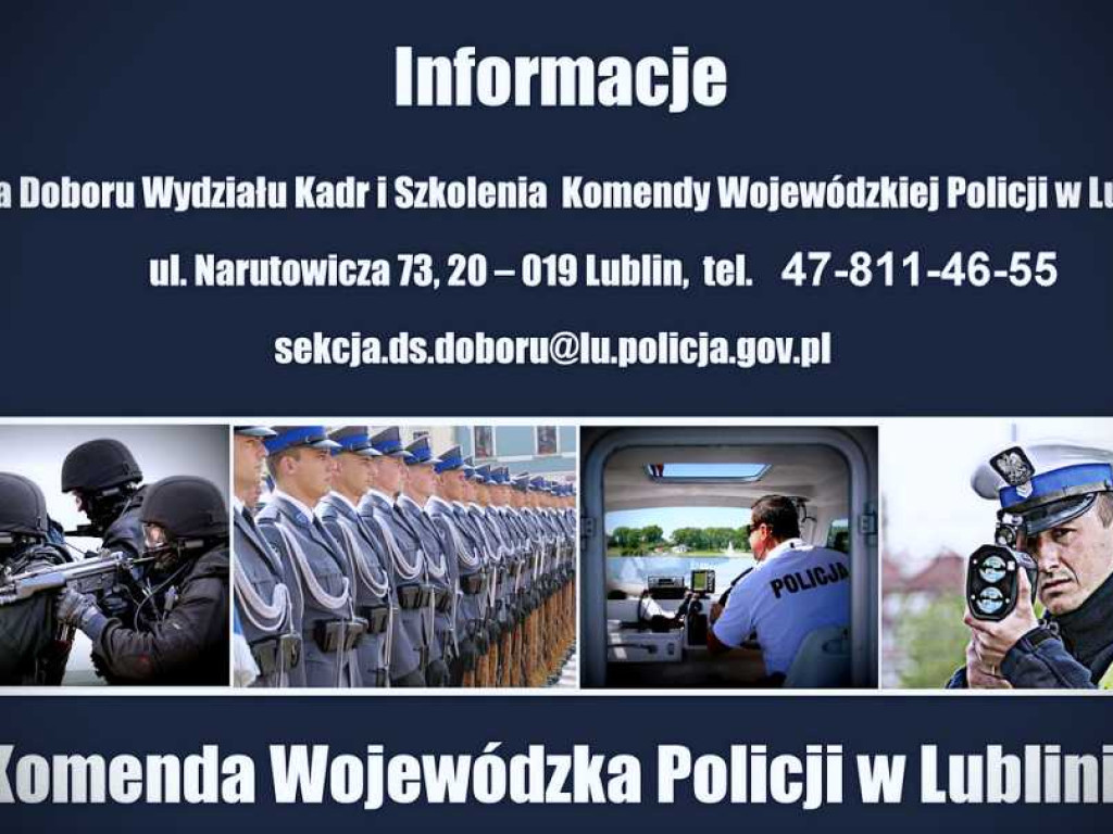 Ślubowanie nowych policjantów. Będą służyć również w Hrubieszowie [ZDJĘCIA]