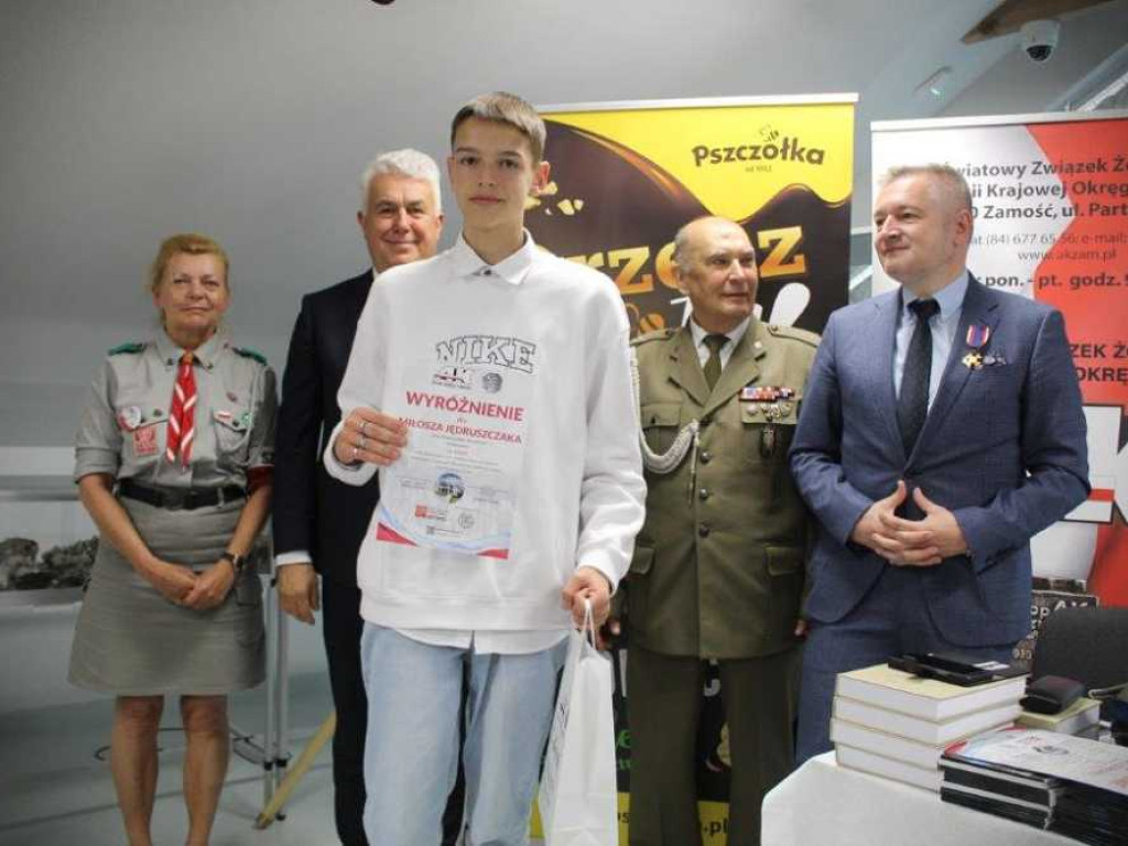 Historia mojej małej Ojczyzny. Wspomnienia o żołnierzach SZP-ZWZ-AK Inspektoratu Zamość. Uczniowie z Werbkowic nagrodzeni [ZDJĘCIA]