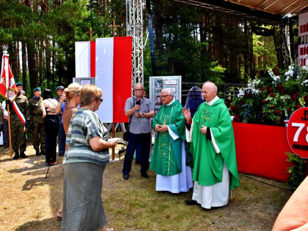 78. rocznica bitwy partyzanckiej pod Osuchami. Mszę odprawił i wygłosił homilię ks. Andrej Puzon [ZDJĘCIA]