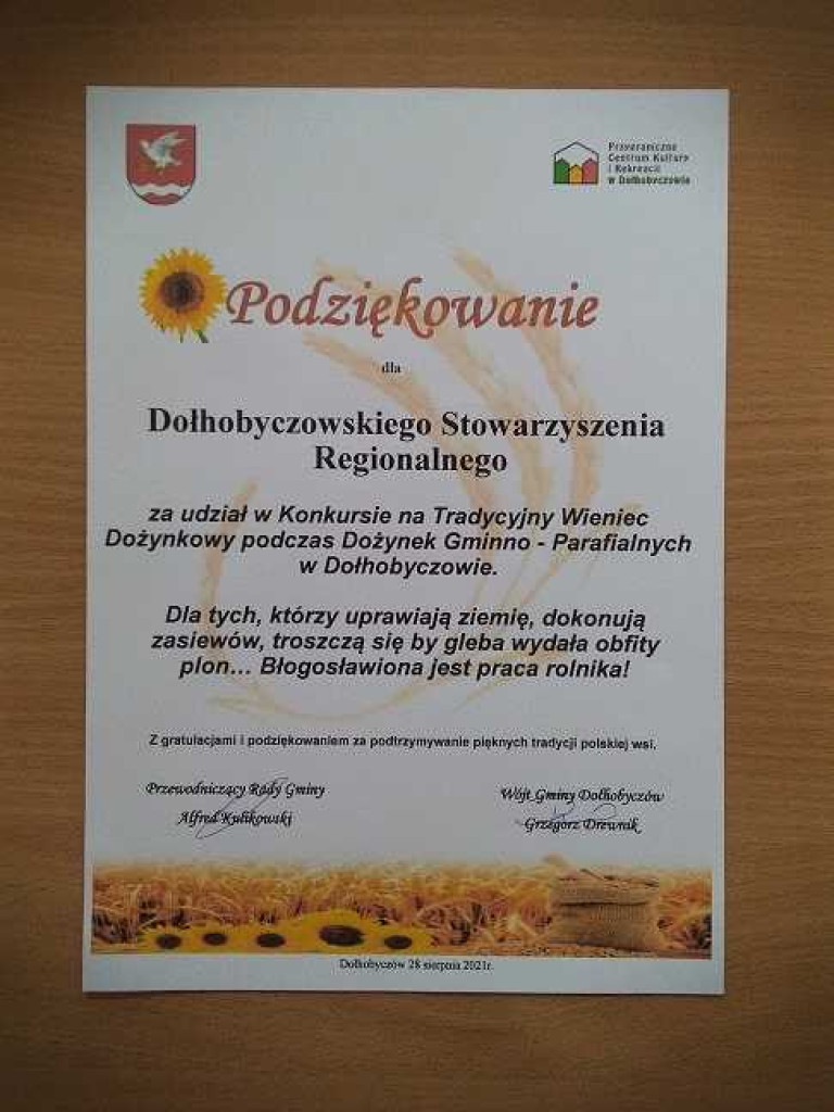 Dołhobyczowskie Stowarzyszenie Regionalne ma 5 lat! [ZDJĘCIA]