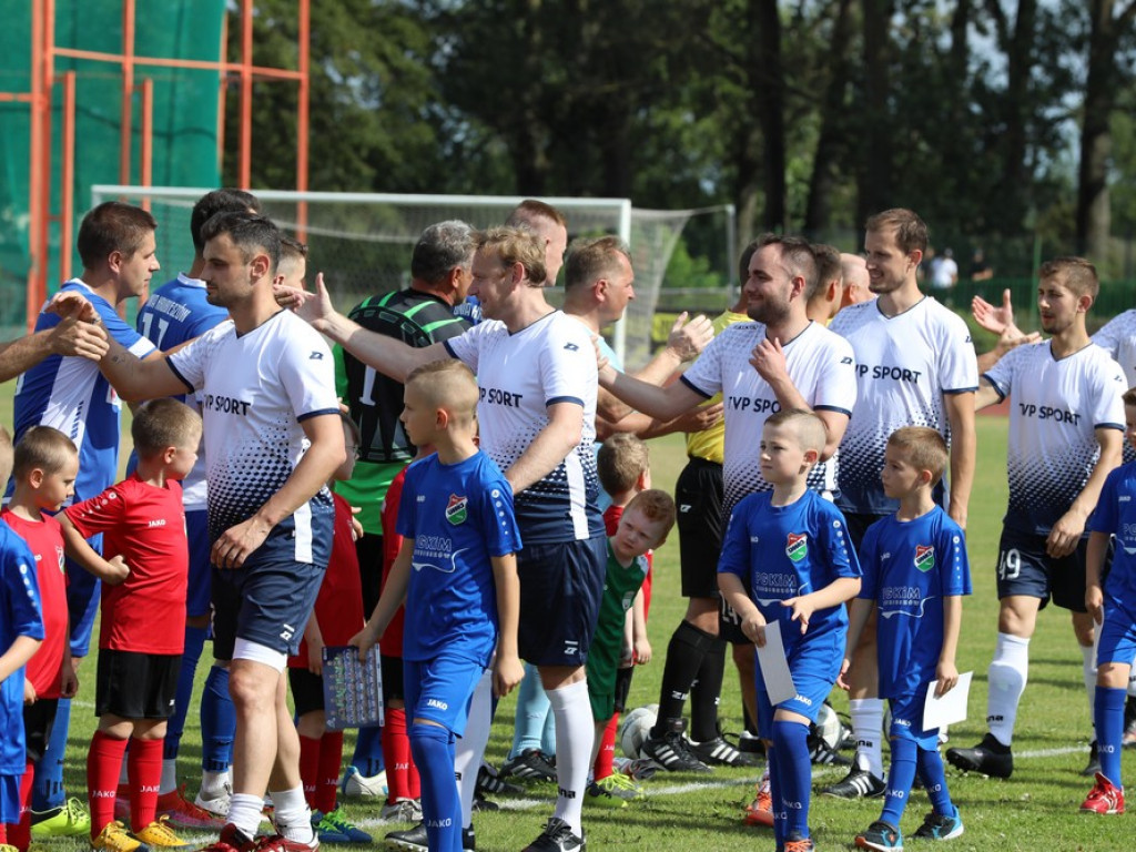 Mecz Unia Hrubieszów - Reprezentacja TVP [ZDJĘCIA]
