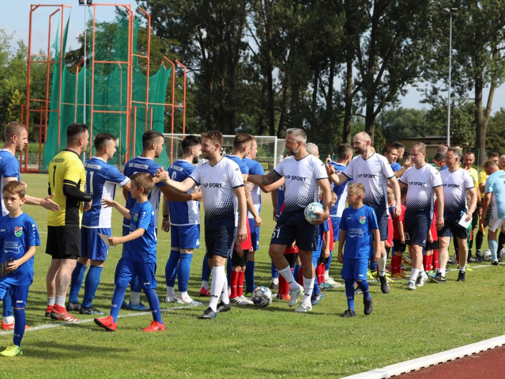 Mecz Unia Hrubieszów - Reprezentacja TVP [ZDJĘCIA]