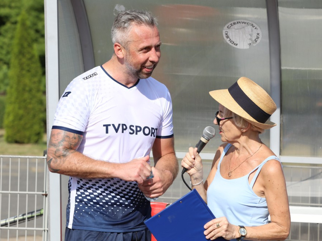 Mecz Unia Hrubieszów - Reprezentacja TVP [ZDJĘCIA]