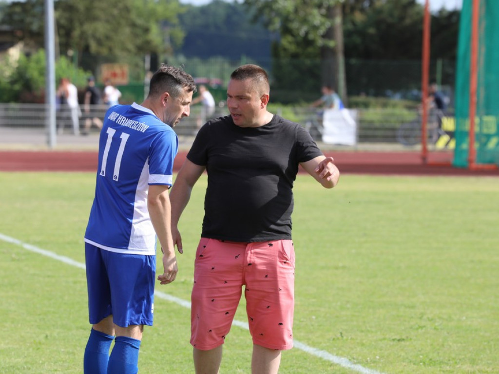 Mecz Unia Hrubieszów - Reprezentacja TVP [ZDJĘCIA]