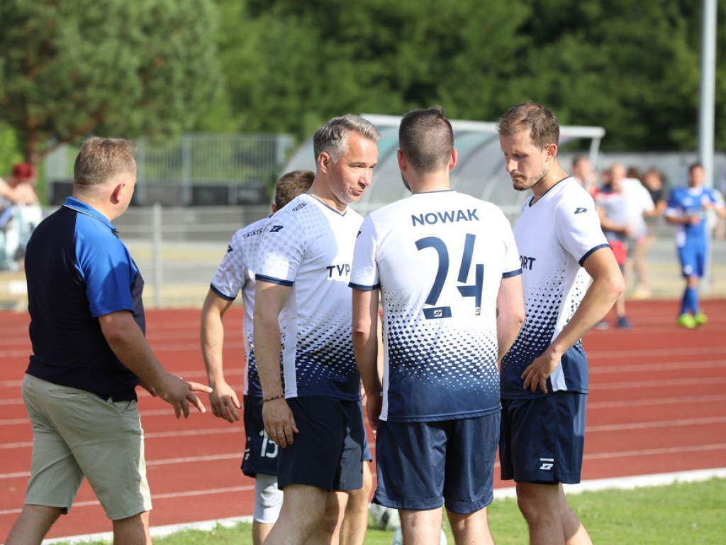 Mecz Unia Hrubieszów - Reprezentacja TVP [ZDJĘCIA]