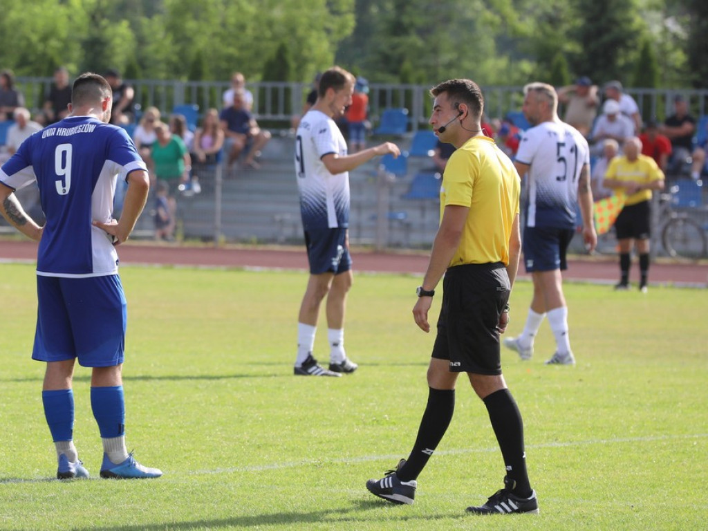 Mecz Unia Hrubieszów - Reprezentacja TVP [ZDJĘCIA]
