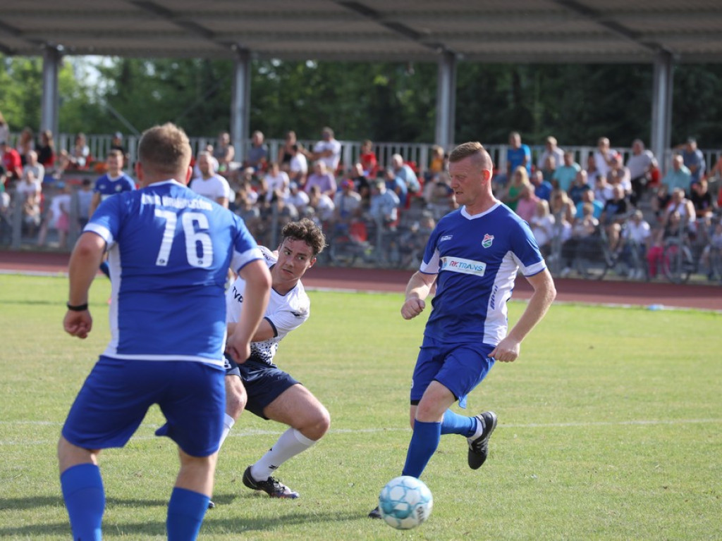 Mecz Unia Hrubieszów - Reprezentacja TVP [ZDJĘCIA]