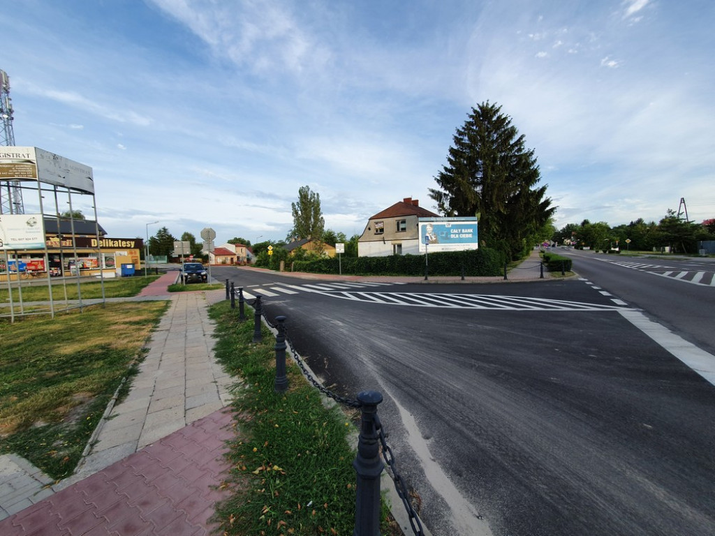 Hrubieszów: Droga dojazdowa do basenu (ZDJĘCIA)