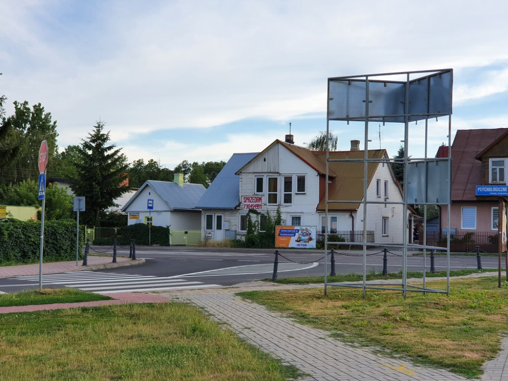 Hrubieszów: Droga dojazdowa do basenu (ZDJĘCIA)