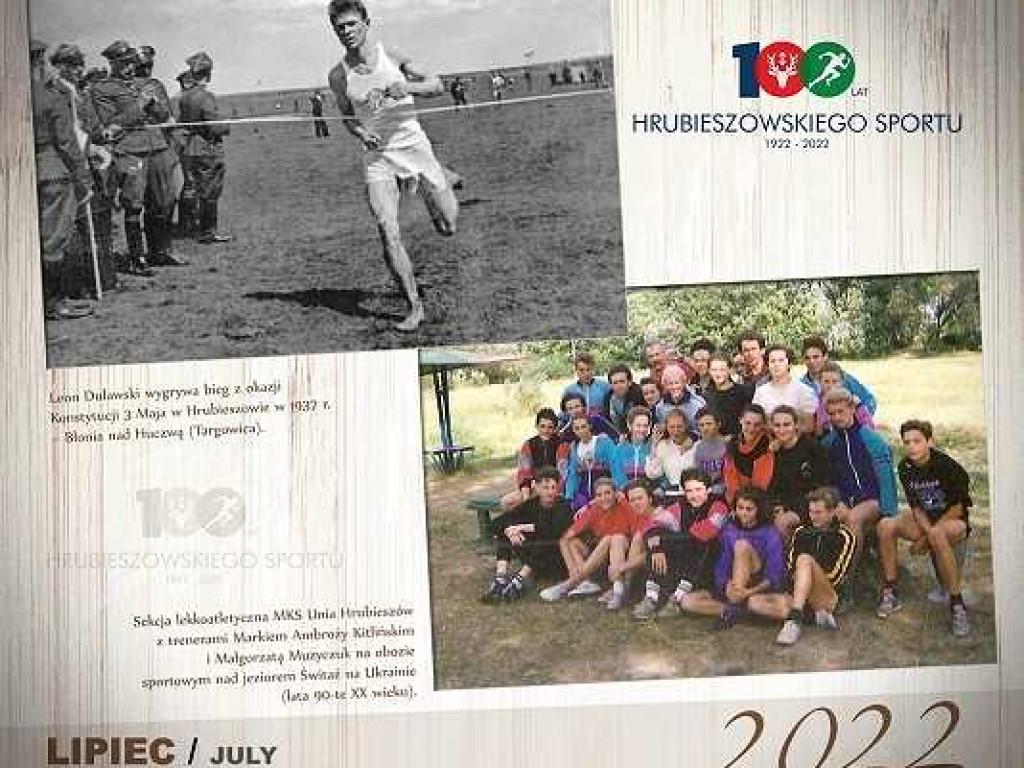 100 lat hrubieszowskiego sportu - Kalendarz sportowy Lipiec 2022 [ZDJĘCIA]