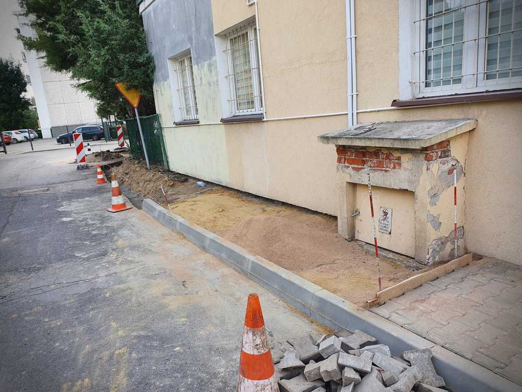 Hrubieszów: Remont ulicy Kruczej [ZDJĘCIA]