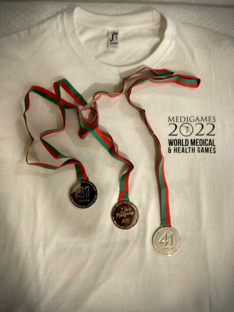 Trzy medale Krzysztofa Gidzińskiego na Mistrzostwach Świata Medyków w lekkiej atletyce! [ZDJĘCIA]