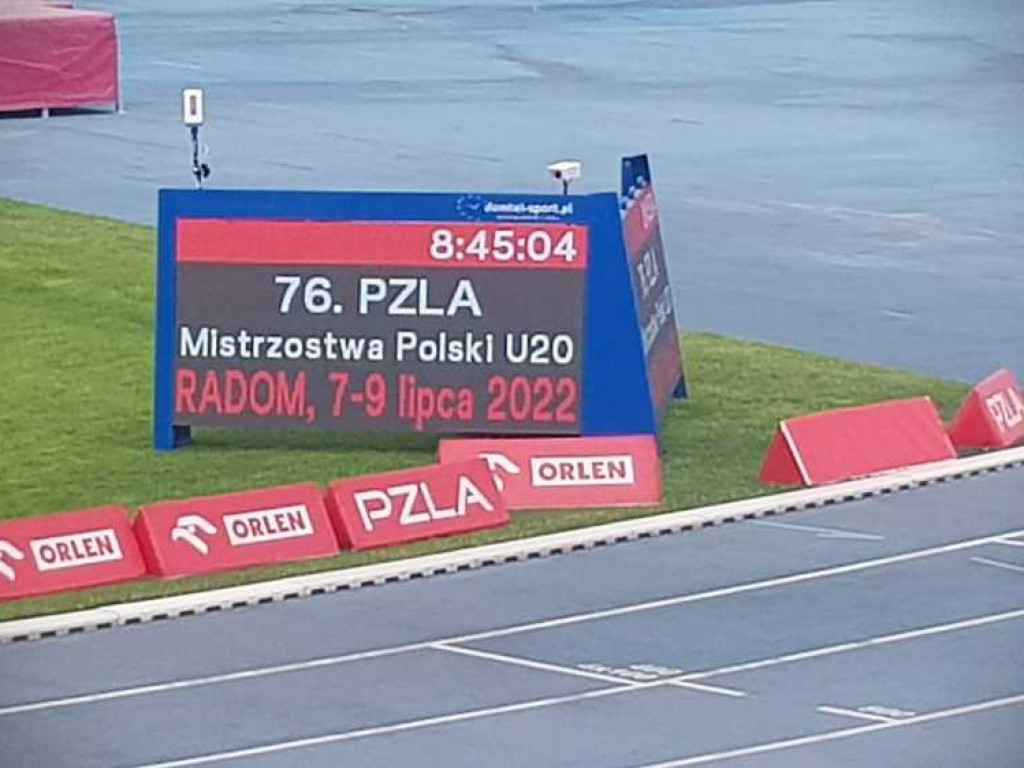 Dwa medale Bartka Kitlińskiego podczas Mistrzostw Polski Juniorów w lekkiej atletyce [ZDJĘCIA]