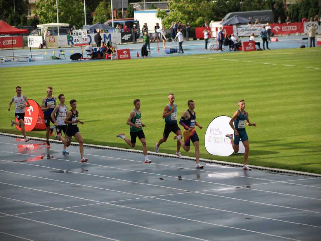 Dwa medale Bartka Kitlińskiego podczas Mistrzostw Polski Juniorów w lekkiej atletyce [ZDJĘCIA]