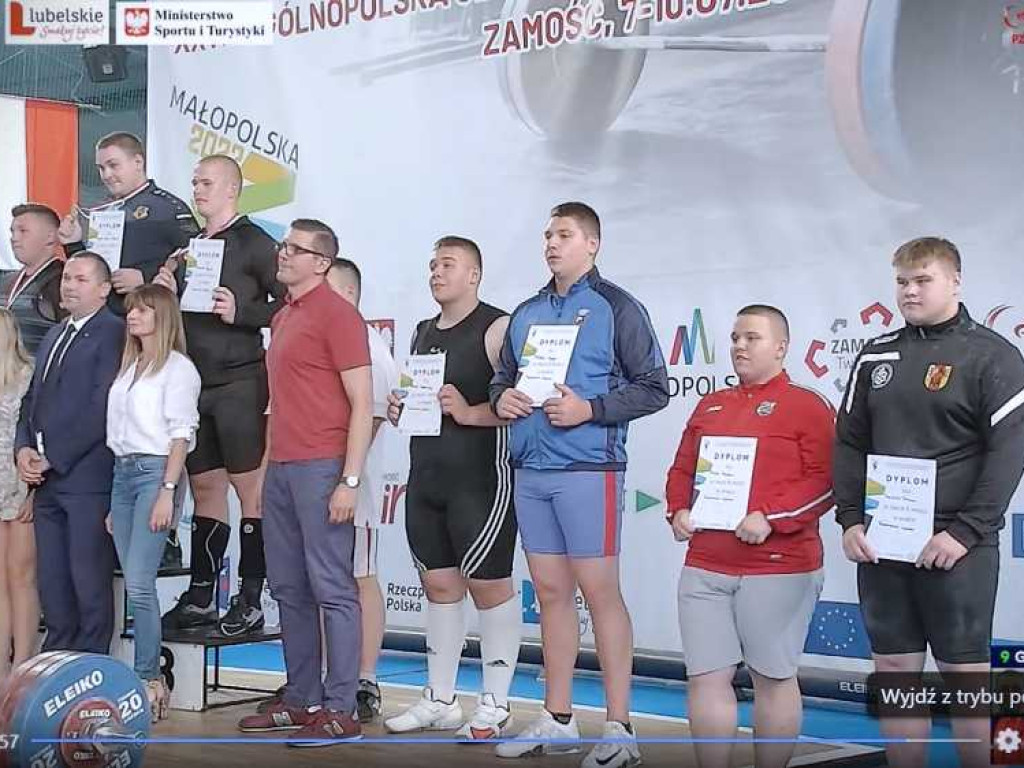 Ryszard Poznański z Unii Hrubieszów zdobył srebrny medal na OOM w podnoszeniu ciężarów! [ZDJĘCIA]