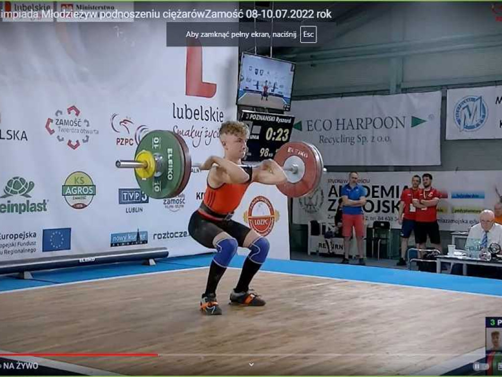 Ryszard Poznański z Unii Hrubieszów zdobył srebrny medal na OOM w podnoszeniu ciężarów! [ZDJĘCIA]