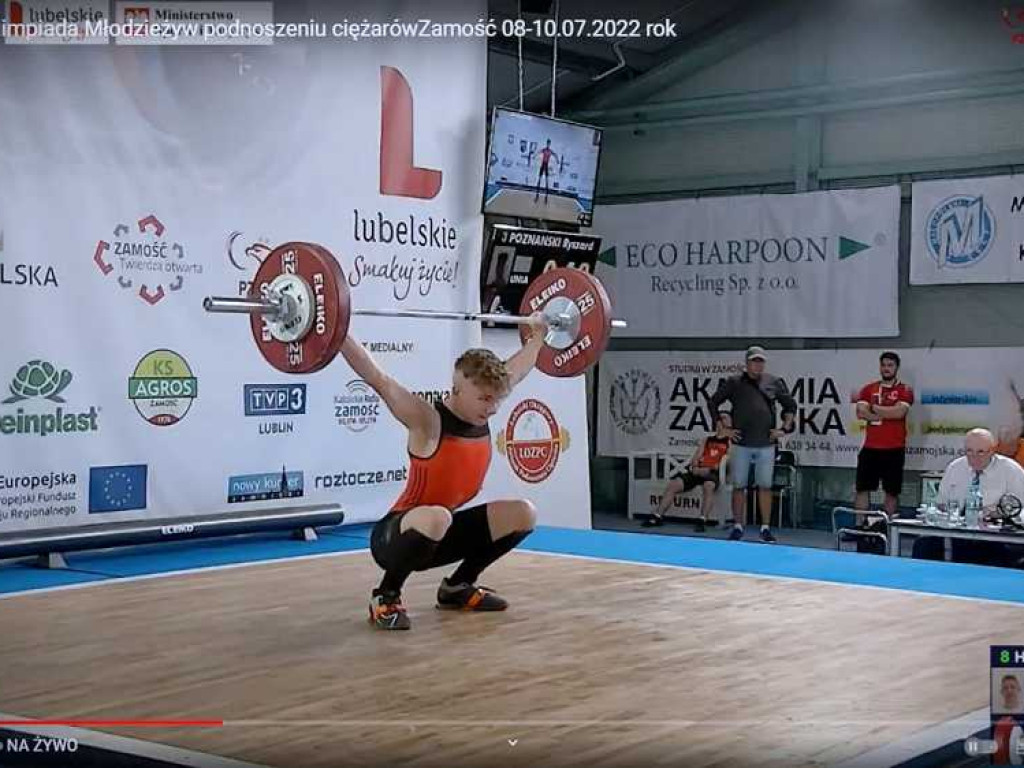 Ryszard Poznański z Unii Hrubieszów zdobył srebrny medal na OOM w podnoszeniu ciężarów! [ZDJĘCIA]