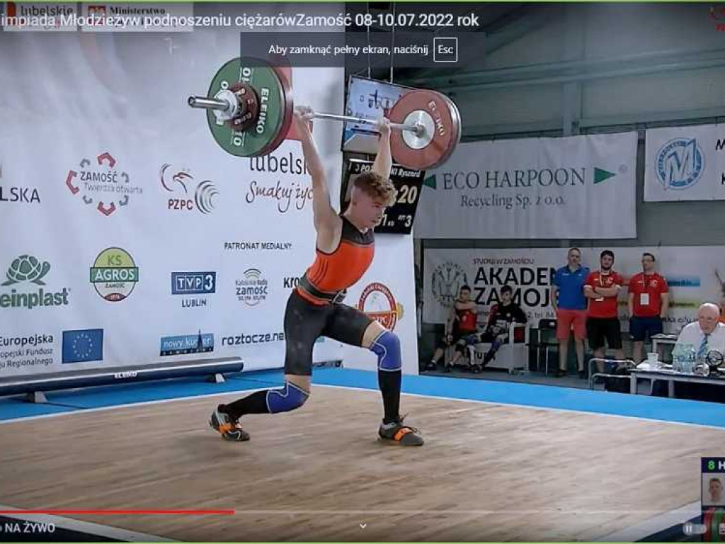 Ryszard Poznański z Unii Hrubieszów zdobył srebrny medal na OOM w podnoszeniu ciężarów! [ZDJĘCIA]