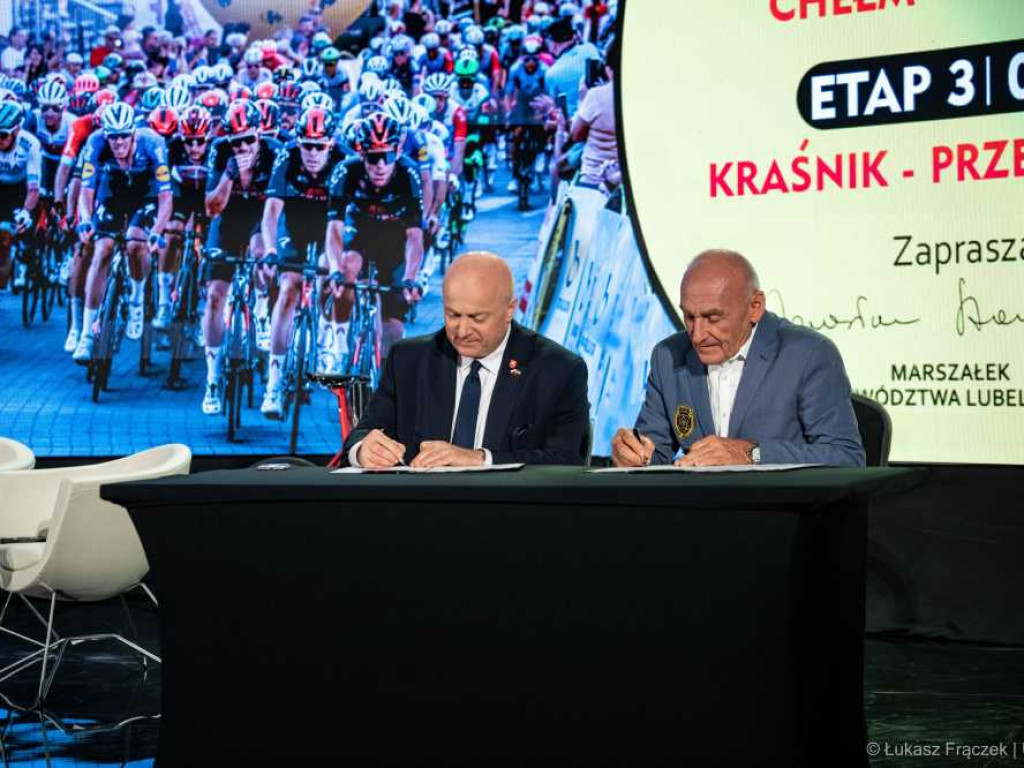 Tour de Pologne na Lubelszczyźnie - umowa podpisana [ZDJĘCIA]
