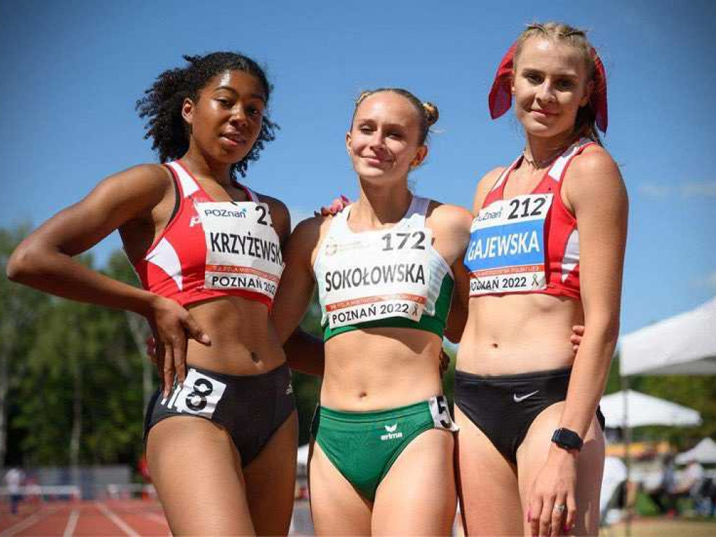 Trzy medale Karoliny Gajewskiej podczas Młodzieżowych Mistrzostwach Polski w lekkiej atletyce! [ZDJĘCIA]