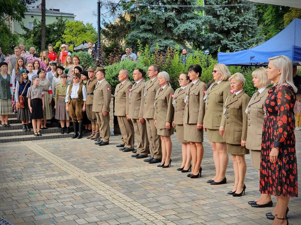 Hrubieszów uczcił 78 rocznicę wybuchu Powstania Warszawskiego [ZDJĘCIA, WIDEO]