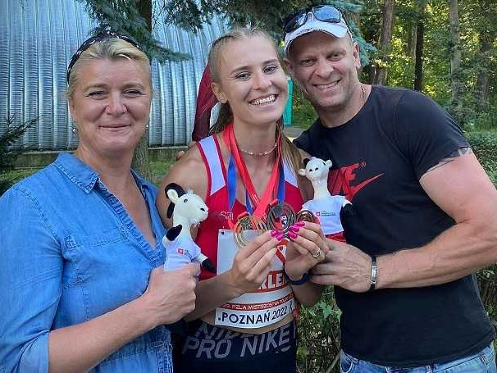 Trzy medale Karoliny Gajewskiej podczas Młodzieżowych Mistrzostwach Polski w lekkiej atletyce! [ZDJĘCIA]