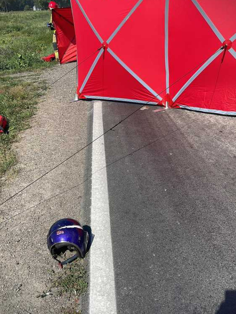 Tragiczny wypadek w Werbkowicach. Nie żyje kierowca skutera [ZDJĘCIA]