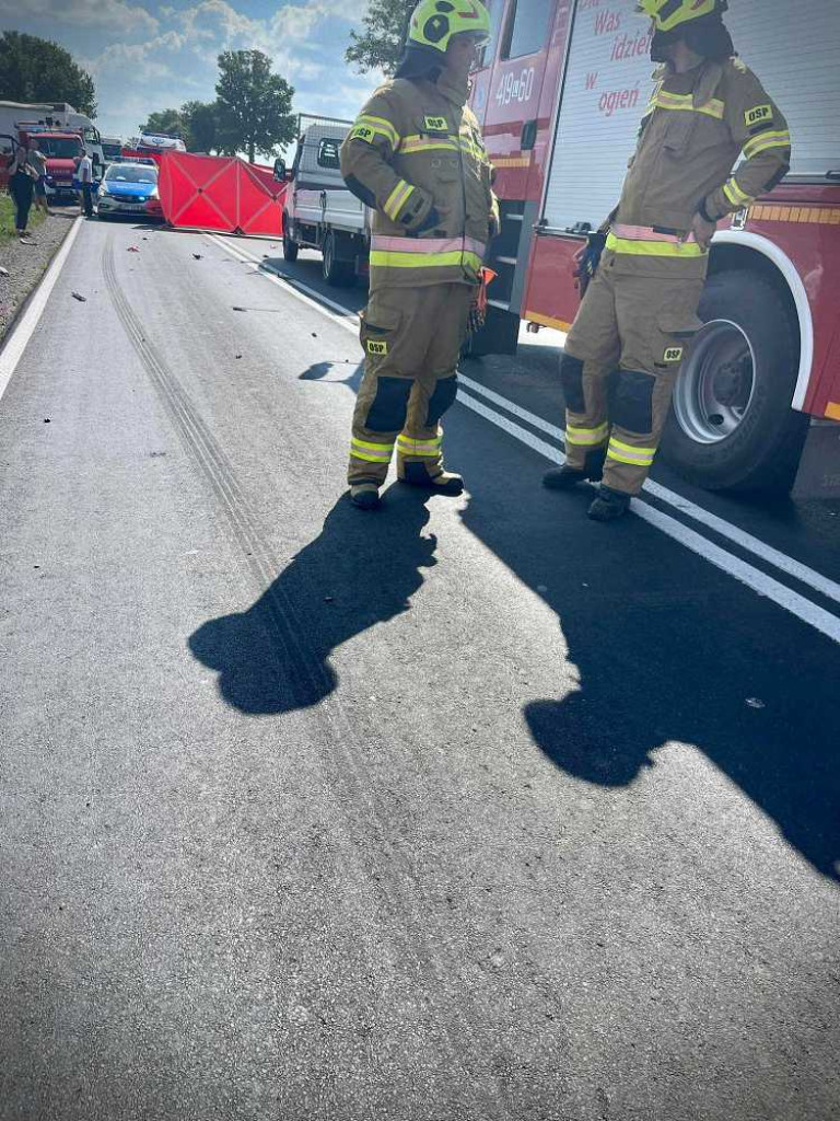 Tragiczny wypadek w Werbkowicach. Nie żyje kierowca skutera [ZDJĘCIA]