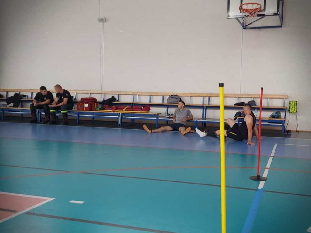 Hrubieszów: Nabór na ratownika-kierowcę w KPPSP - test sprawnościowy [ZDJĘCIA]