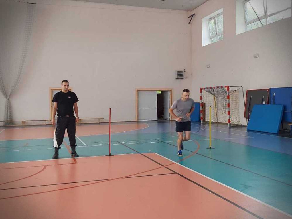 Hrubieszów: Nabór na ratownika-kierowcę w KPPSP - test sprawnościowy [ZDJĘCIA]