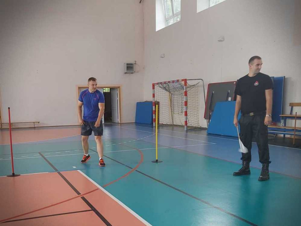 Hrubieszów: Nabór na ratownika-kierowcę w KPPSP - test sprawnościowy [ZDJĘCIA]