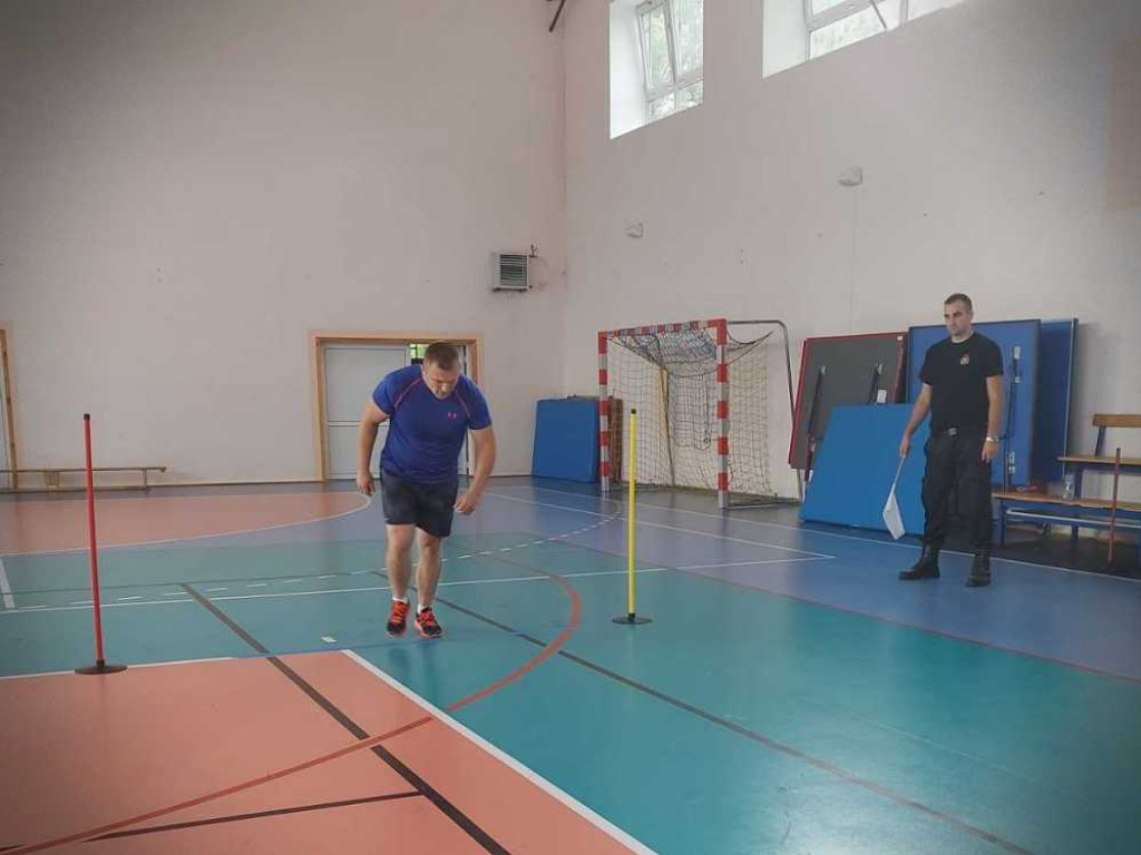 Hrubieszów: Nabór na ratownika-kierowcę w KPPSP - test sprawnościowy [ZDJĘCIA]