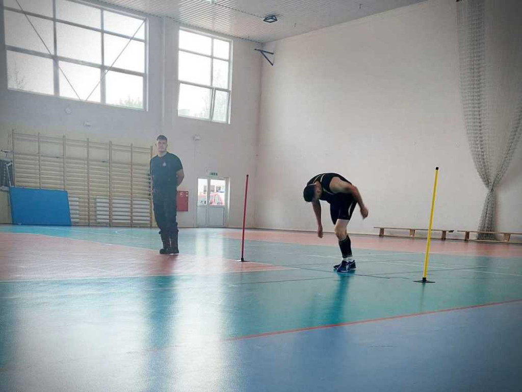 Hrubieszów: Nabór na ratownika-kierowcę w KPPSP - test sprawnościowy [ZDJĘCIA]